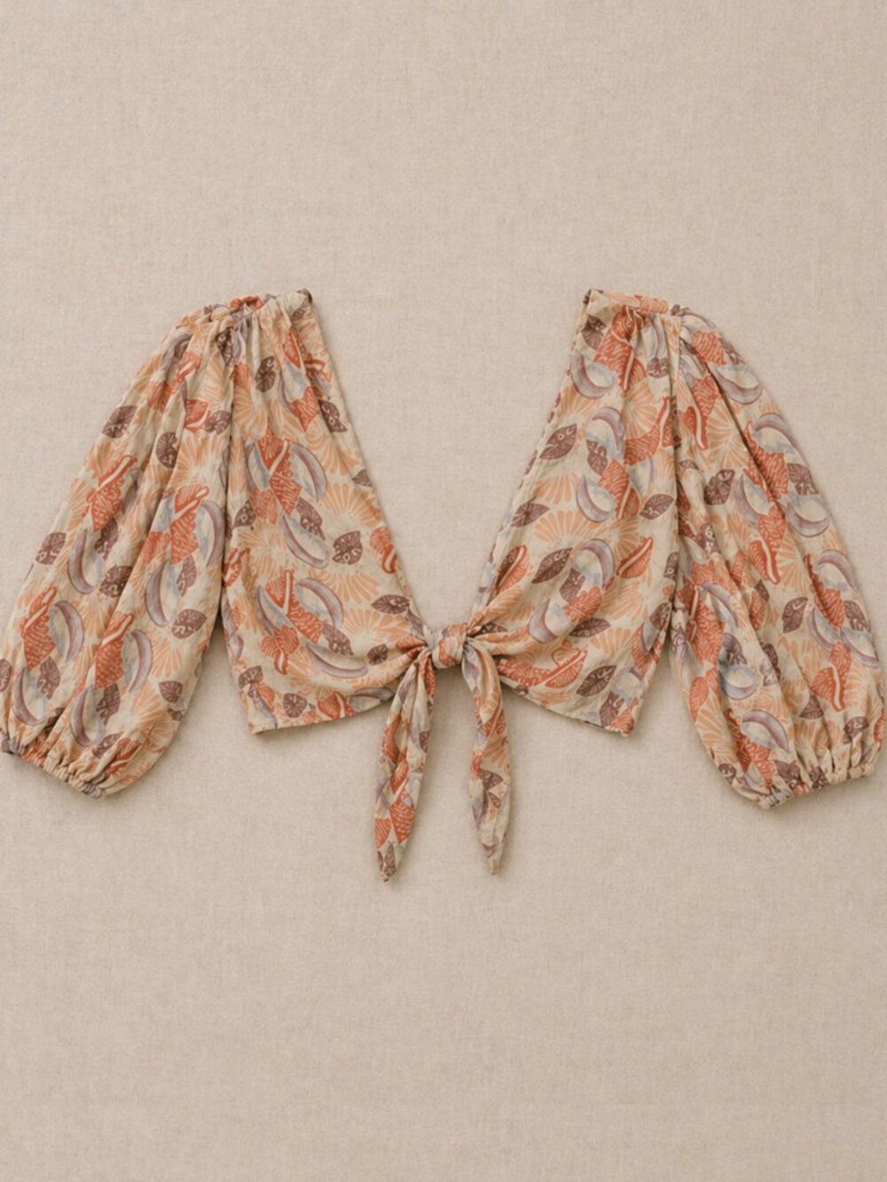 Urban Outfitters Seashell Crop Top Womens Extra Small Cottagecore Beach Coastal